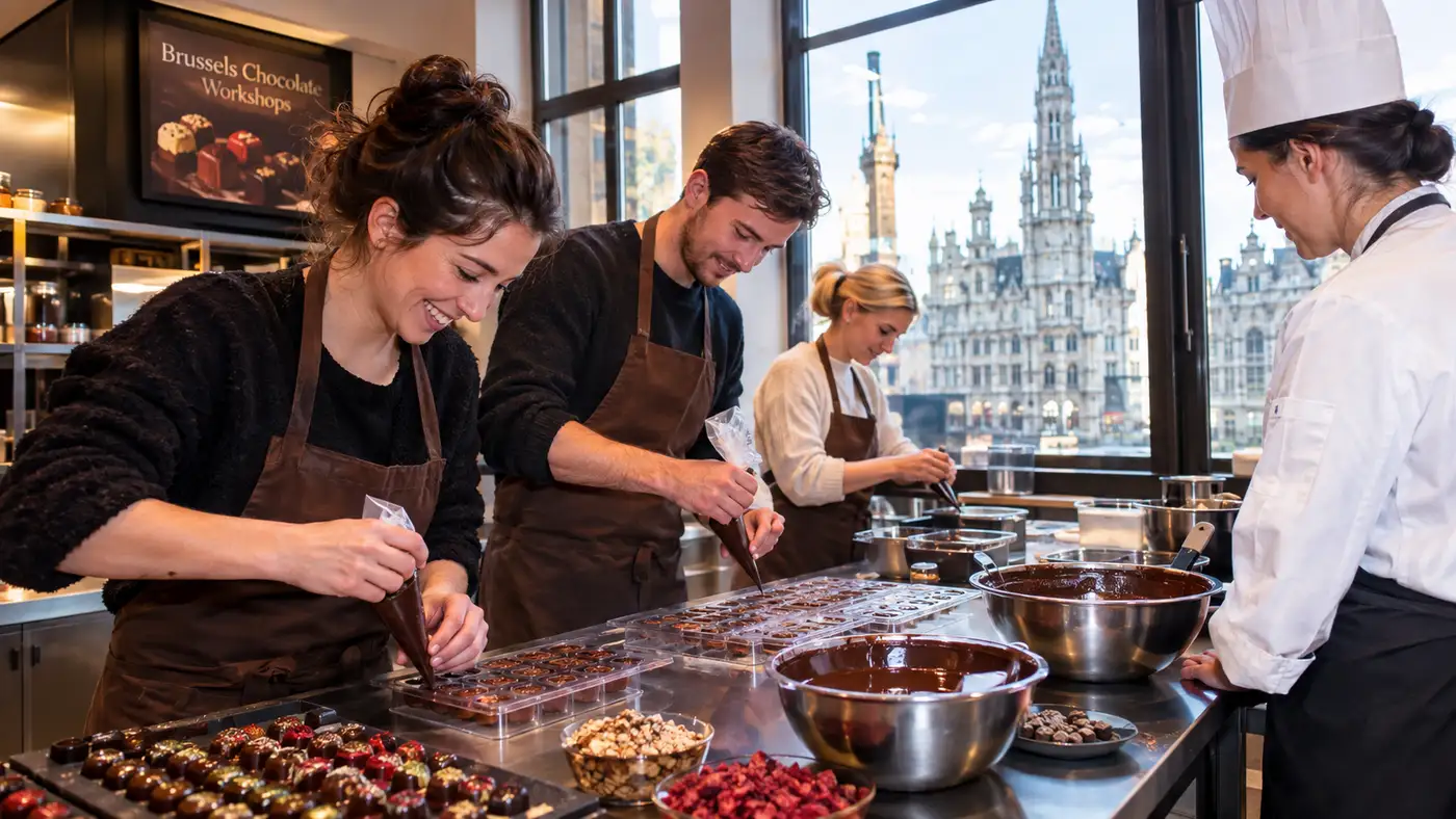 Brussels Chocolate Making Workshops: Your Guide